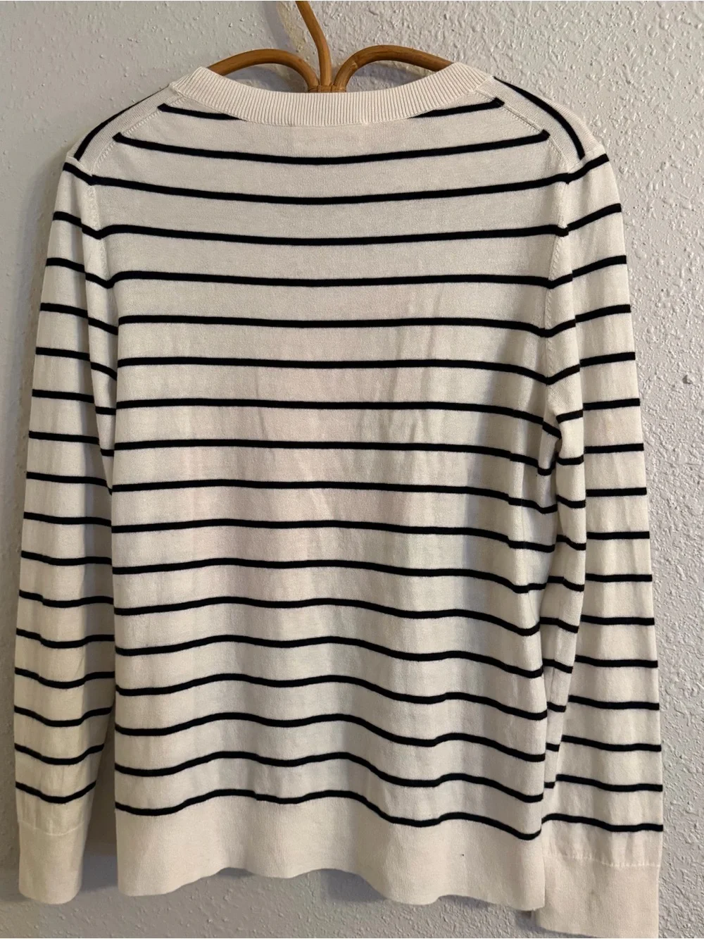 Kate spade stripped pink monkey sweater